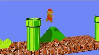 The Original Super Mario Bros Game in 3D with 3dSenVR!