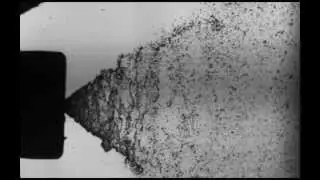 High-Speed Camera HPV-X - Water Spray - (Recording Speed 5Mfps)
