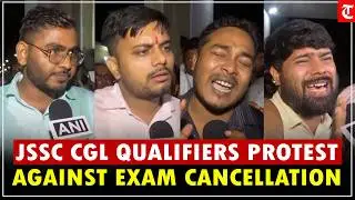 JSSC CGL Qualifiers Protest in Ranchi, Demand Justice and Reconsideration of Exam Cancellation