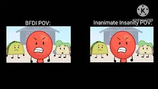 BFDI x Inanimate Insanity 2025 Crossover, but it is in real time