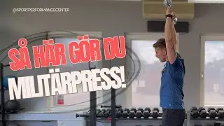 Militärpress: Så här gör du!