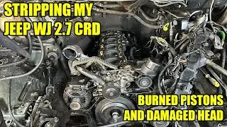 Blown Diesel Engine Fault Finding Jeep Grand Cherokee 2.7 CRD