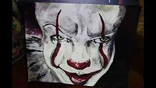 Painting Pennywise IT 2017