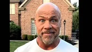 kurt angle stare meme but with autumn leaves audio