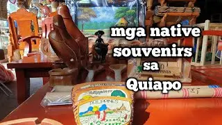 Quiapo Madameng Nagtitinda ng Native Souvenirs