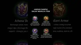 Jangan Salah pilih Item #mobilelegends #shorts #mlbb