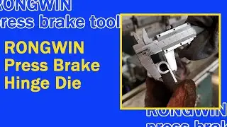 RONGWIN High Quality Hydraulic Press Brake Forming Hinge Die Bending 3mm Stainless Steel Plate