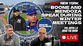 Carlos Mendoza, Aaron Boone both speak - DiPietro & Rothenberg - 12/9/25