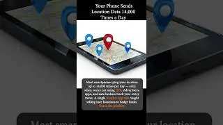 Your Phone Sends Location Data 14,000 Times a Day #PrivacyBreach #LocationLeak #DigitalFootprint
