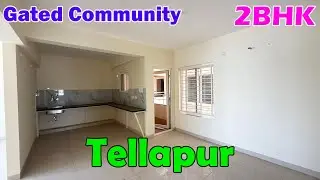 2BHK flat for sale in Tellapur || East facing || number.. 9848520009 ||#gatedcommunity 
