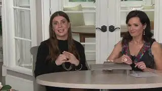 Italian Silver Sterling Flower Ring on QVC