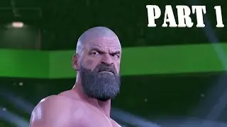 WWE 2K22 Gameplay Walkthrough/ Part 1/ Intro!!!