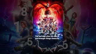 The last digit after you like is your Stranger things character