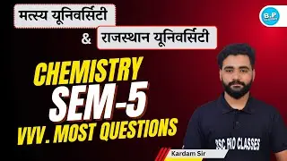 SEM-5 CHEMISTRY IMPORTANT QUESTION RU + MATASYA