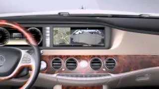 Как работает камера обзора 360&deg; Mercedes-Benz S-Class W222