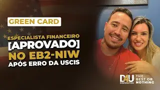 Aprovado Especialista Financeiro para viver nos EUA, após erro da USCIS
