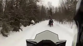 Jan 2022 Presque Isle WI area - chasing Fred - Contour Roam +2 helmet cam