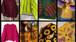 Trendy Crochet Sweater Designs for Women & Girls | Latest Handmade Styles#trendy 