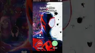 Single Eye Spider-Man ringtone #single Spider-Man call me ☎️#ytshort