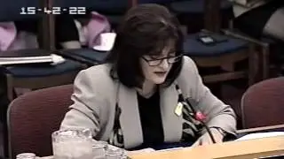 Sharon Danley Deputation to Queens Park on Bill 18, 1995
