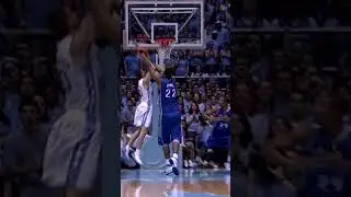 17 years ago, Hansbrough dunked on Kenny George 😱 #unctarheels #uncbasketball #tarheels  #accmbb