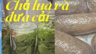 Siêu thị mini ở Pháp/ Rảnh rỗi làm chả lụa và dưa cải chua ăn dần 