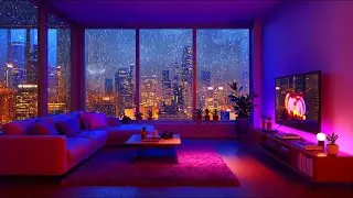 Late Night New York Rain 🌧️ Lofi Chill Beats for Focus, Study & Relax