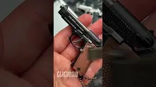 Beretta Detachable Keychain - Black Edition 6 #miniature  #diy #toys  #csgo  #military #shorts