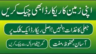 Check Punjab Land Record Online | ROD Portal Full Guide | Verify Property With CNIC