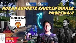 😱Mafia Ninja reaction on HORAA Esports chicken in pmcc finals | 13 kills 😮 |  haan horaa haan❤️
