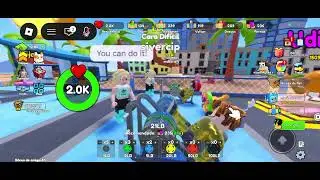 ROBLOX TREINANDO PRA FICAR FORTE P1