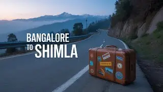 Journey to Shimla from Bangalore ✈️ | IndiGo Flight Travel Vlog | Shimla Journey Explanation