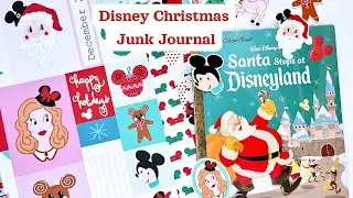 Step-By-Step: How to Deconstruct a Little Golden Book for a Christmas Disney Junk Journal