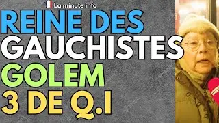 VOICI LA REINE DES GAUCHISTES : GOLEMIX 3000 , 3 DE Q.I , FACHOOOO