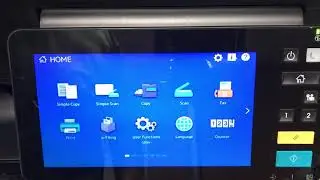 Enabling department codes on Toshiba eStudio