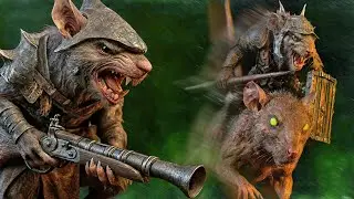 Rat Knight & Sewer Sniper | Beneos DnD tabletop RPG Creature Token