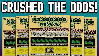GREAT Run of Tickets! Moment of Appreciation Incoming! $3,000,000 Max | New York Lottery