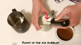 Latte Art with the NanoFoamer