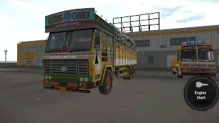 🚚 Realistic Truck Driving Gameplay | Smooth Steering | Hindi