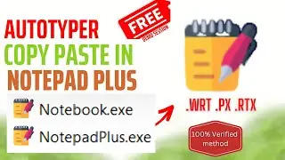 Image to Notepad Plus Convert Autotyper || only Not Traceable autotyper in India || Notepad pixcel