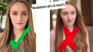 How to have a great headshot! Headshots do's and dont's