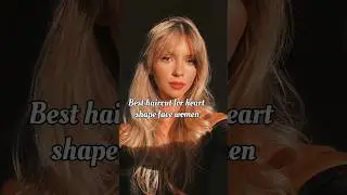 haircut for heart shaped face women #haircut #hairstyle #hairtutorial @iamthehollywood_girl