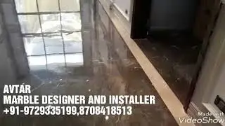 Professional Marble polishing work with Klindex Italy