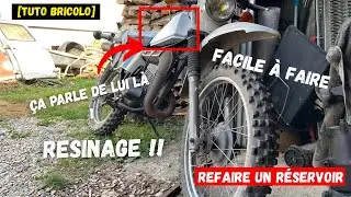 Résinage de réservoir, la procédure complète! 