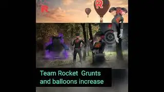 Team GO Rocket Takeover Event 2022 in Pok&eacute;mon GO #teamgorockettakeover #teamrocket #teamrocketevent