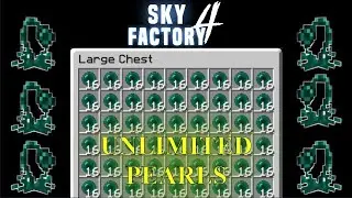 How to get Endless Enderpearls | Minecraft Sky Factory 4 (Before the End) #minecraft #skyfactory4