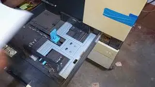 Setting Konica Minolta Bizhub C284e Trays and Paper Types