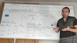 distance d'arrêt, distance de réaction, distance de freinage. Partie 1