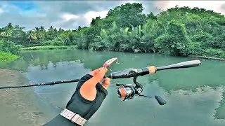Mencari ikan di pinggiran pantai sampe mentok‼️Mancing ultralight casting