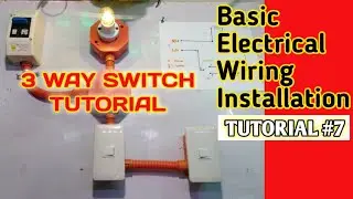 3 WAY SWITCH Actual Wiring Connection (Tagalog) [Electrical Wiring Tutorial]